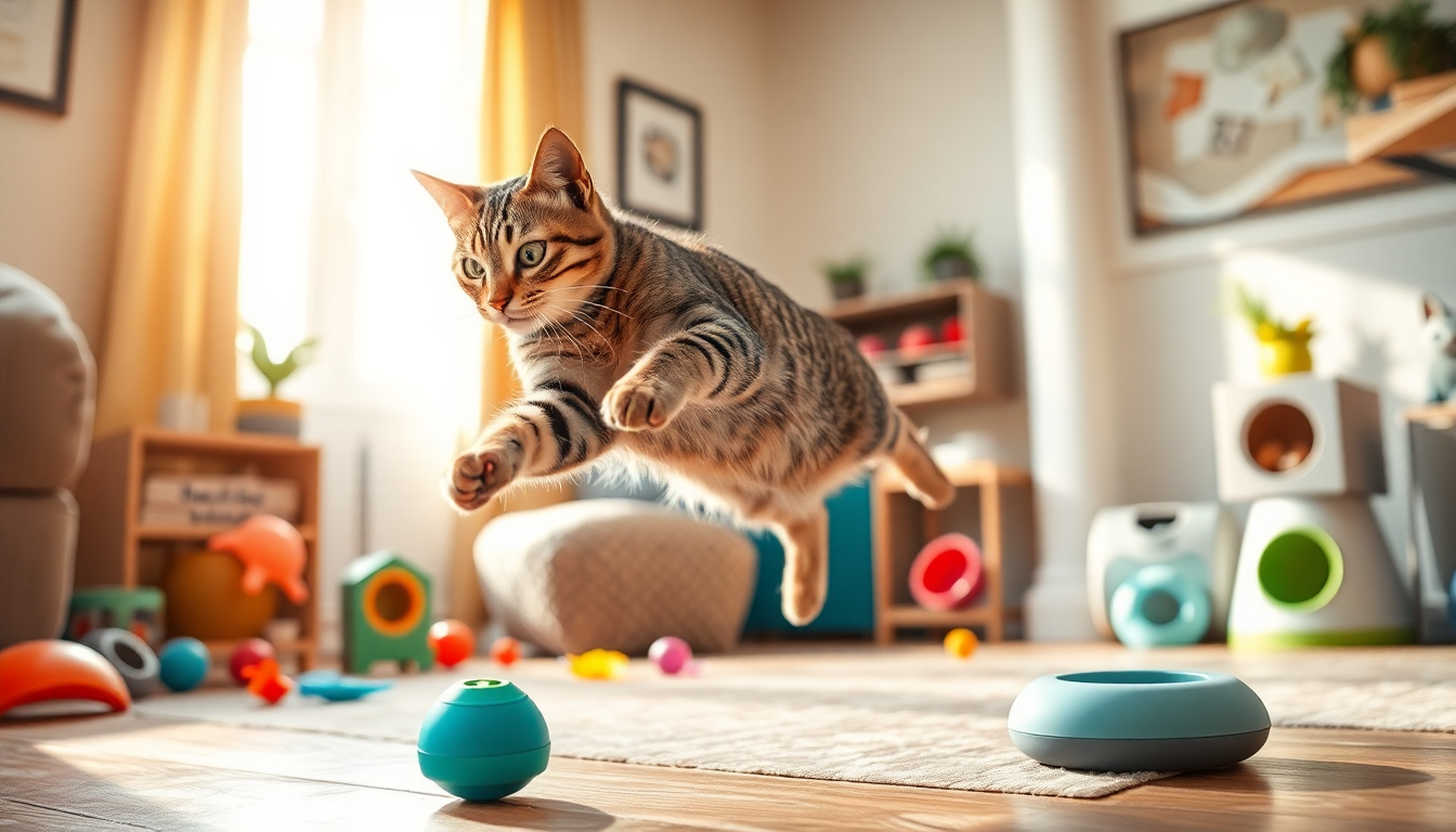 🏃♂️ Unleash Your Cat’s Inner Athlete: Discover the Best Interactive Toys for an Active, Healthy Feline 🐱✨