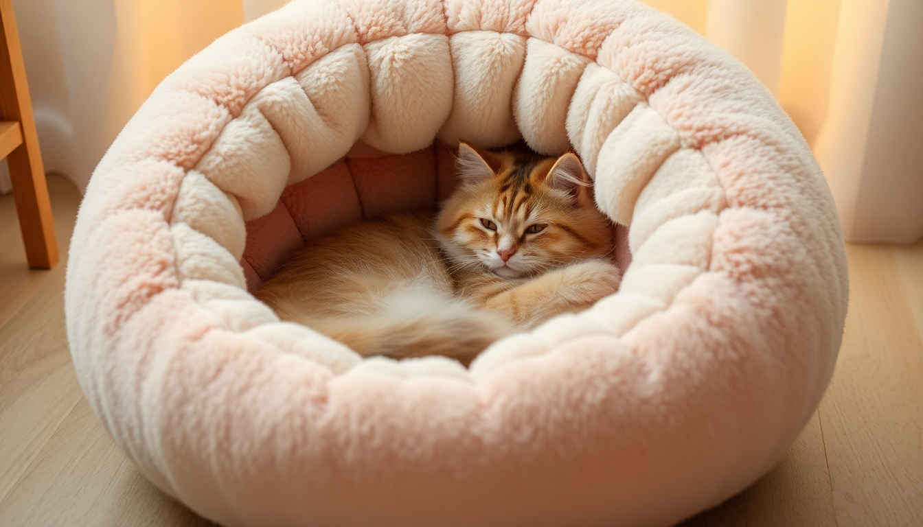 🛏️ Why a Donut Cat Bed is the Best Investment for Your Cat's Comfort 🐱✨
