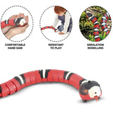 Smart Snake Cat Toy - Automatic Interactive Teaser with USB Charge