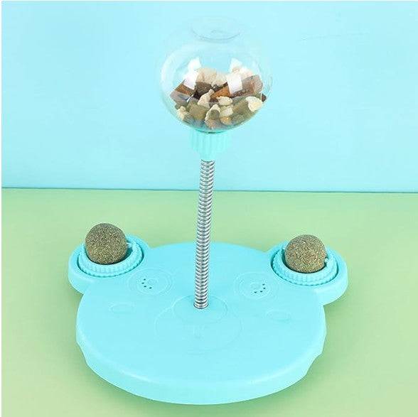 Cat Slow Feeder Dispenser – Interactive food bowl that prevents overeating, promotes healthy digestion, and turns mealtime into a fun, engaging activity