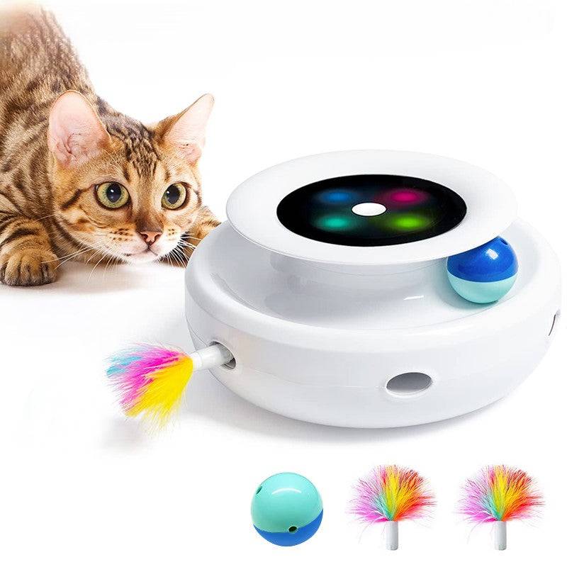 2 in 1 Smart Cat Teaser Toy - CATSHEE