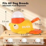Duck-Shaped Interactive Pet Feeder – Slow-Feeding Fun with Cute Design