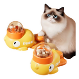 Duck-Shaped Interactive Pet Feeder – Slow-Feeding Fun with Cute Design