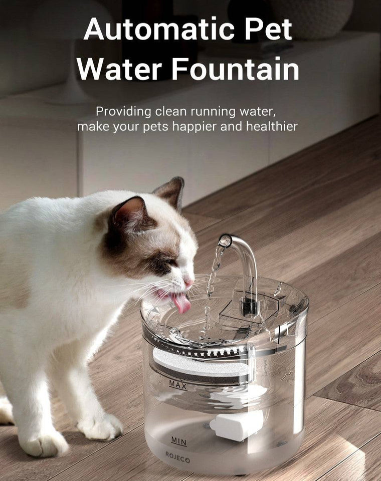 Automatic Cat Fountain 2L with Sensor and Filter - CATSHEE