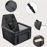 CATSHEE™ Premium Cat Car Seat Cushion with Waterproof Hanging Bag – Safe & Comfortable Travel Solution