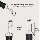 Adjustable Pet Car Seat Belt Harness – Nylon Reflective & Cushioned for Safe Travel