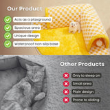 2-in-1 Cat Bed & Tunnel - Playhouse & Cozy Sleeping Spot