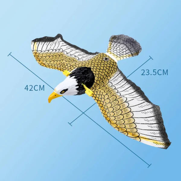 Electric Flying Bird Cat Toy – Simulated Bird Teaser for Active Play