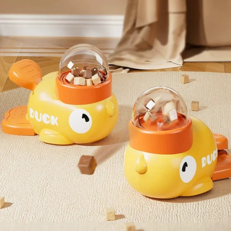 Duck-Shaped Interactive Pet Feeder – Slow-Feeding Fun with Cute Design