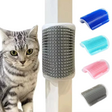 Cat Scratcher Angle Brush – Self-Cleaning Grooming Tool & Hair Remover