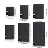 Durable cat litter mat trapping litter on the floor