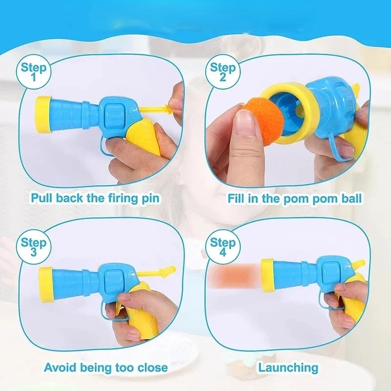 Interactive Cat Toy Launcher – Plush Balls & Teaser Wands for Endless Fun