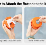 Recordable Cat Talking Buttons – Interactive communication buttons with a non-slip rubber mat for easy training and playful learning