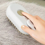 3 in 1 Cat Steam Brush : Groom, Massage & Spray - CATSHEE