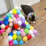 Interactive Cat Toy Launcher – Plush Balls & Teaser Wands for Endless Fun