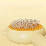 Cat needle comb removing tangles