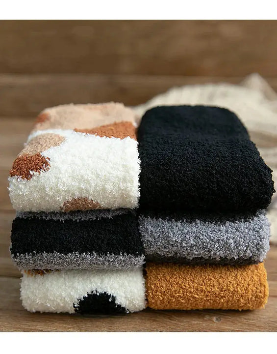 Cozy cat claw socks for furniture protection