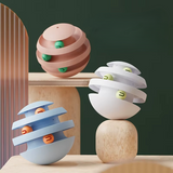 3-layer Cat Toy Tumbler - Funny Cat Ball Turntable & Climbing Frame