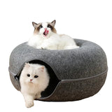 CATSHEE™ Donut Cat Bed Cave