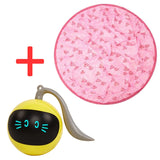 CATSHEE⢠Automatic Cat Toy - Moving Bouncing Ball with Hunt Cover