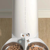 Automatic Cat Feeder 4L with Remote Control and Double Bowls - CATSHEE