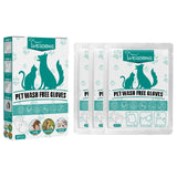 Pet Cleaning Glove Wipes for Dogs & Cats
