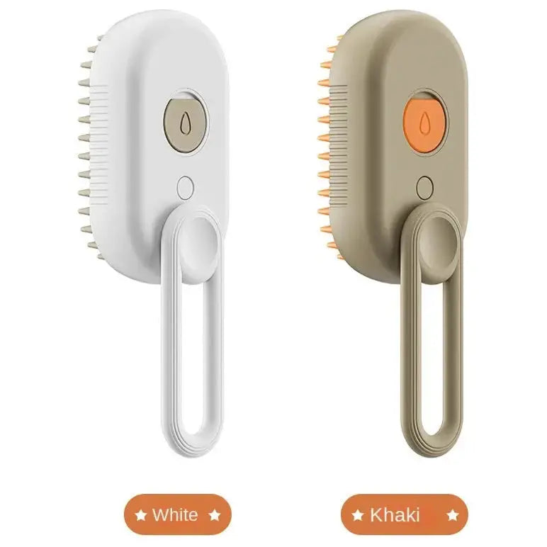 3 in 1 Cat Steam Brush : Groom, Massage & Spray - CATSHEE