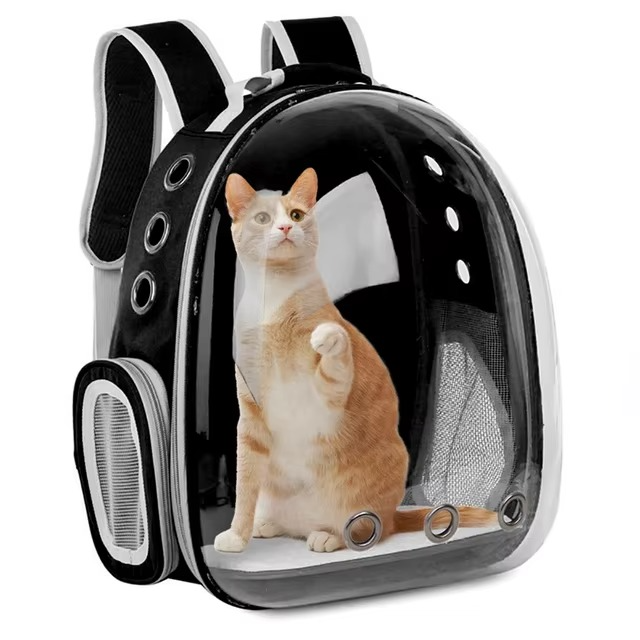 Portable Space Capsule Cat Bag – Ventilated Travel Carriers