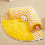 2-in-1 Cat Bed & Tunnel - Playhouse & Cozy Sleeping Spot