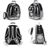Portable Space Capsule Cat Carrier – Lightweight, breathable, and designed for comfortable pet travel with a futuristic bubble window