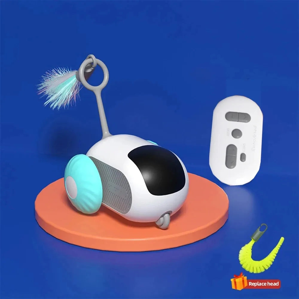 Smart Cat Toy - Automatic Moving Remote Controlled Toy Car for Pets