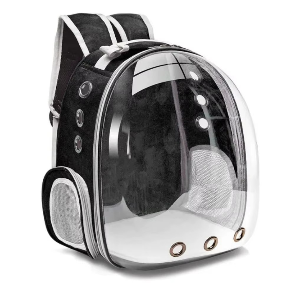 Portable Space Capsule Cat Carrier – Lightweight, breathable, and designed for comfortable pet travel with a futuristic bubble window