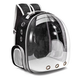 Portable Space Capsule Cat Carrier – Lightweight, breathable, and designed for comfortable pet travel with a futuristic bubble window