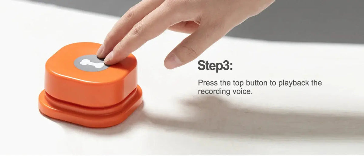 Recordable Cat Talking Buttons – Interactive communication buttons with a non-slip rubber mat for easy training and playful learning