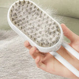 3 in 1 Cat Steam Brush : Groom, Massage & Spray - CATSHEE