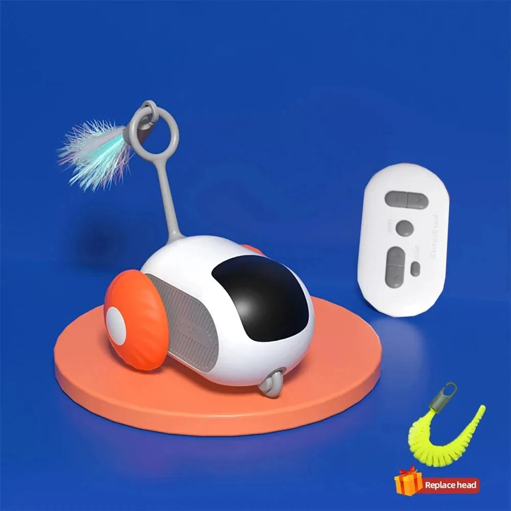 Smart Cat Toy - Automatic Moving Remote Controlled Toy Car for Pets