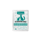 Pet Cleaning Glove Wipes for Dogs & Cats