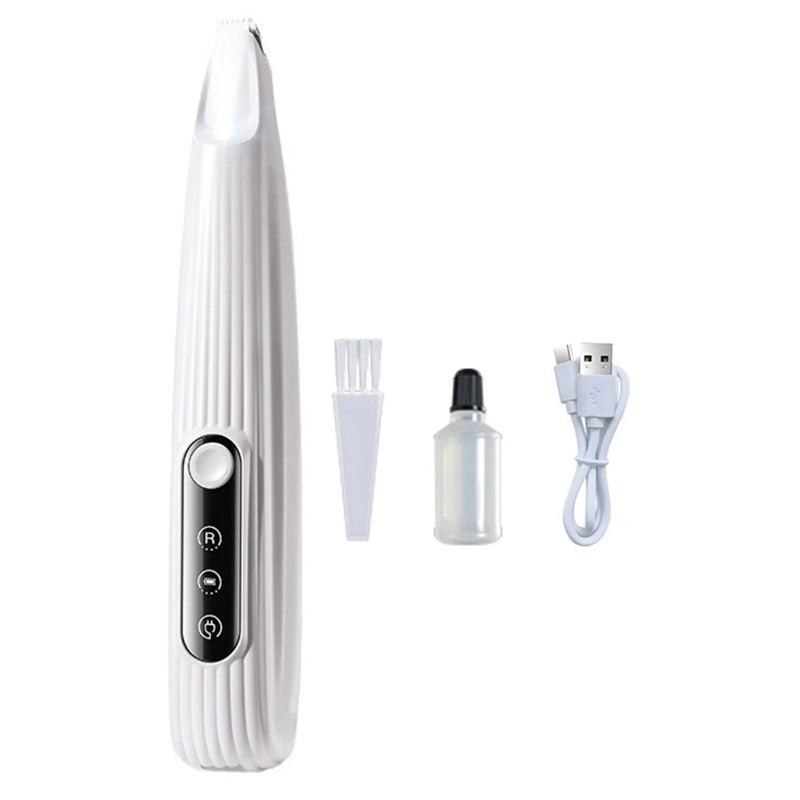 Portable Cat Nail Grinder – Rechargeable, Cordless, with LED Light for Safe & Easy Grooming