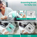 Pet Grooming Kit with Vacuum Suction – Effortlessly remove loose fur, trim hair, and keep your home clean with this multifunctional grooming tool