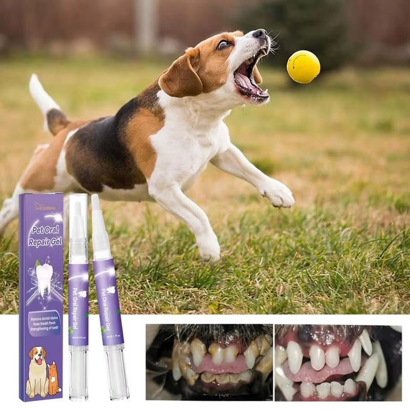Oral Repair Gel - Natural Teeth Cleaning & Breath Freshener for Pets