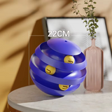 3-layer Cat Toy Tumbler - Funny Cat Ball Turntable & Climbing Frame