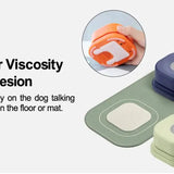 Recordable Cat Talking Buttons – Interactive communication buttons with a non-slip rubber mat for easy training and playful learning