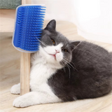 Cat Scratcher Angle Brush – Self-Cleaning Grooming Tool & Hair Remover