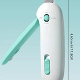 Cat nail clippers with adjustable hole for precise trimming