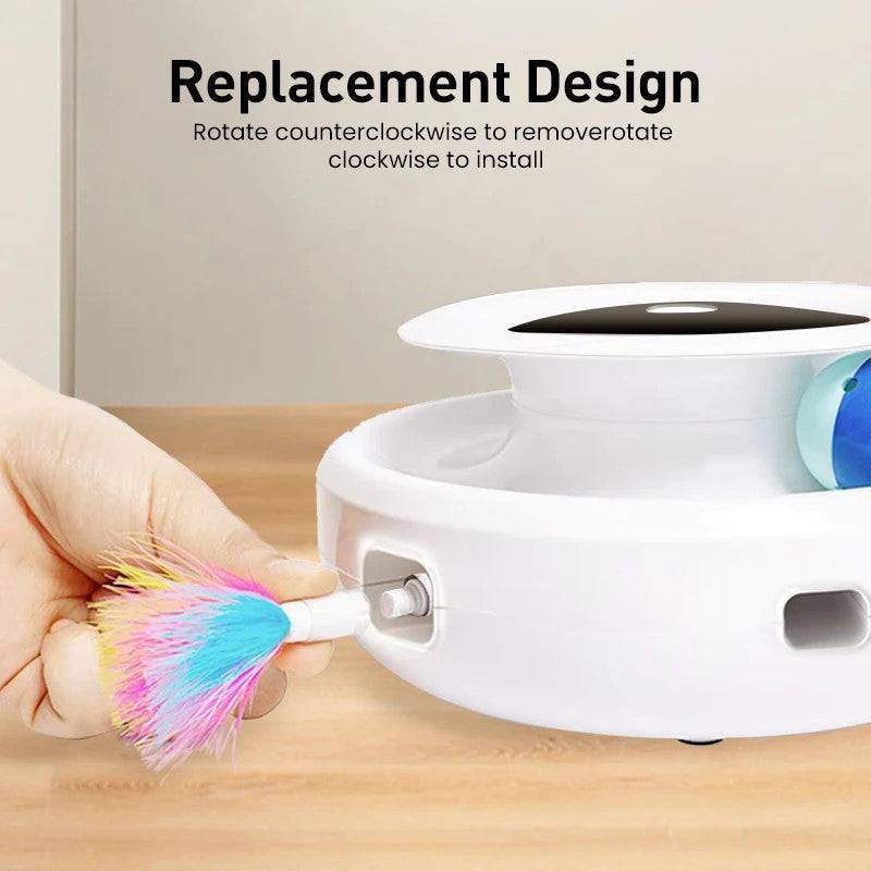 2 in 1 Smart Cat Teaser Toy - CATSHEE