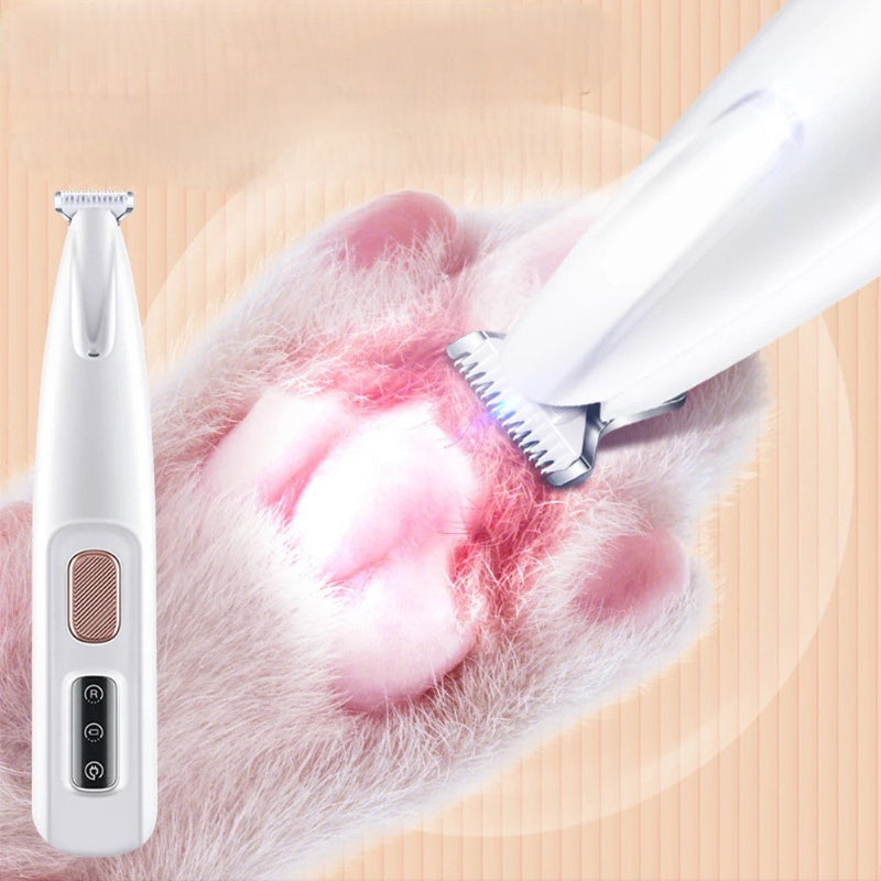 Portable Cat Nail Grinder – Rechargeable, Cordless, with LED Light for Safe & Easy Grooming