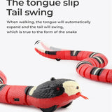Smart Snake Cat Toy - Automatic Interactive Teaser with USB Charge