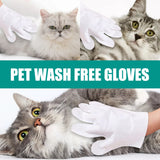 Pet Cleaning Glove Wipes for Dogs & Cats