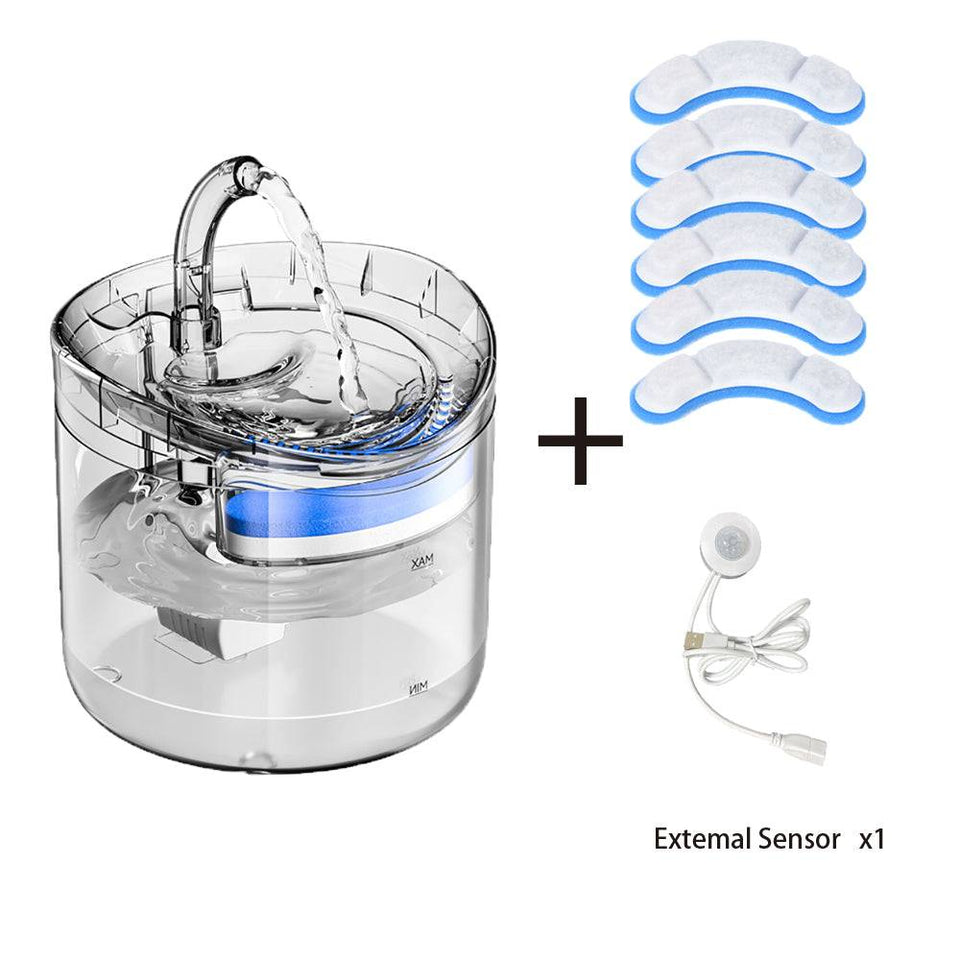 Automatic Cat Fountain 2L with Sensor and Filter - CATSHEE