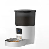 Automatic cat feeder 3L with integrated camera and voice interaction